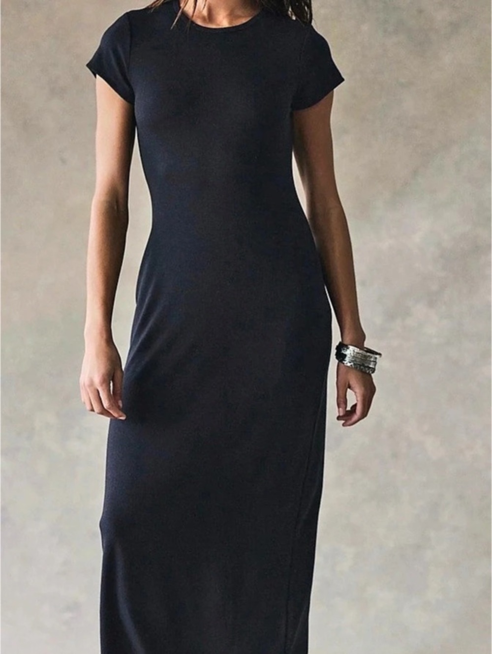 Free People free-est Good Feels slim midi Dress